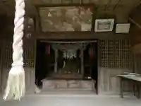 諏訪神社の本殿・本堂