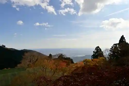 大山阿夫利神社の景色