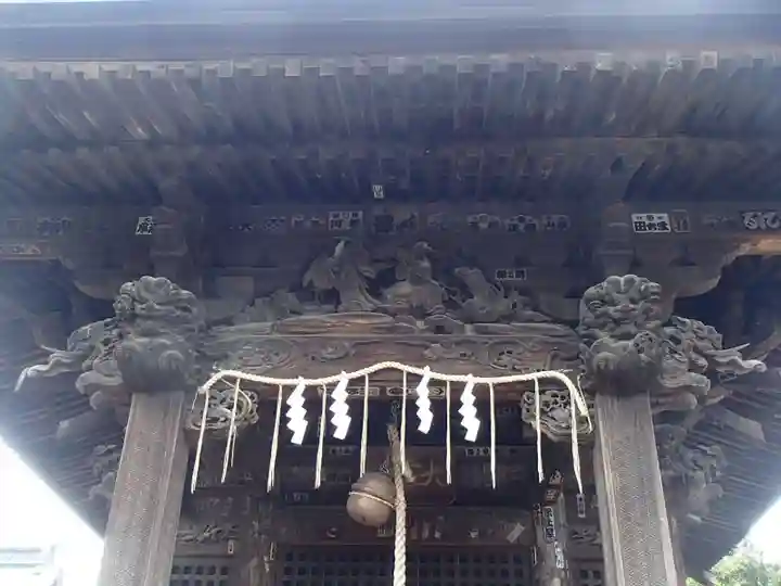 板倉雷電神社の本殿・本堂
