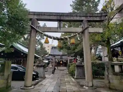 安江八幡宮（金沢水天宮）の鳥居