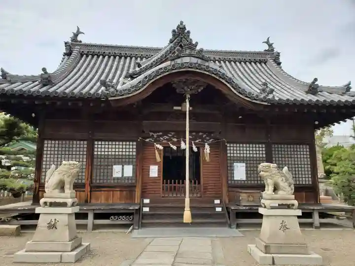 尾上神社の本殿・本堂