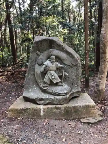 鹿島神宮の像