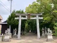 八雲社の鳥居