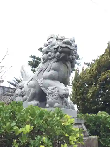 森戸大明神（森戸神社）の狛犬