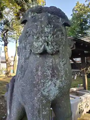 笹津神社の狛犬
