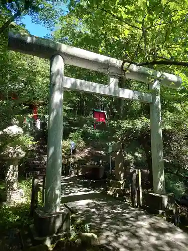 九頭龍神社本宮の鳥居