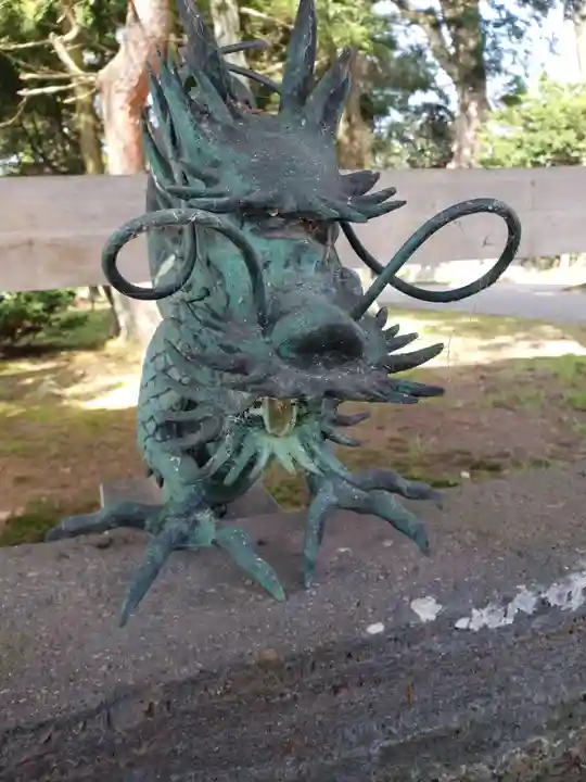 石武雄神社の手水舎