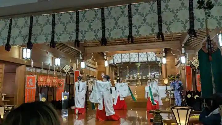 北海道護國神社の神楽