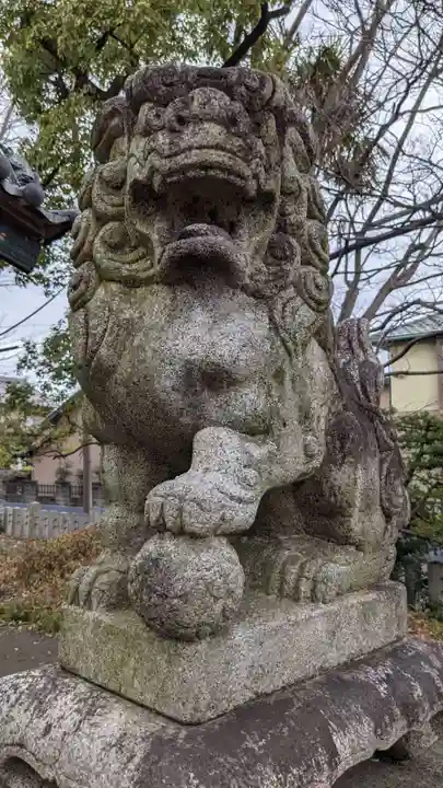 七所神社(伏屋七所神社)の狛犬