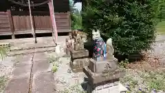 網戸神社の狛犬