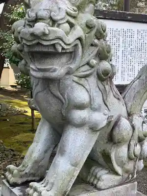 弘道館鹿島神社の狛犬
