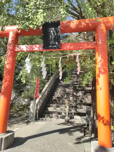 雷神社の鳥居