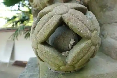 走田神社の狛犬