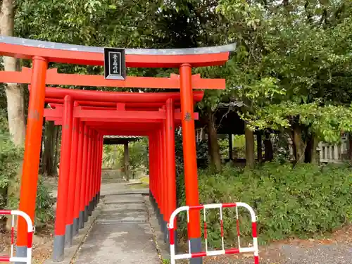 城山八幡宮の鳥居