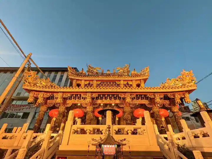 横濱関帝廟の本殿・本堂