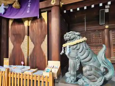 兵庫縣姫路護國神社の狛犬