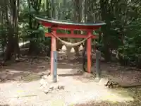 巓神社の鳥居