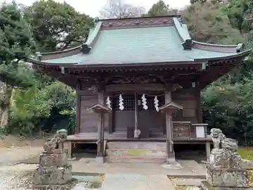 大六神社の本殿・本堂