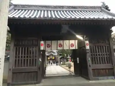山北八幡神社の山門・神門