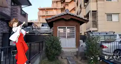 諏訪神社の本殿・本堂