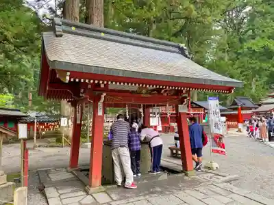 日光二荒山神社の手水舎