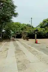 子鍬倉神社の庭園