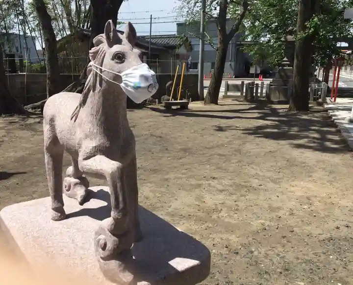駒形神社の狛犬