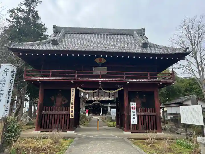 佐竹寺の山門・神門