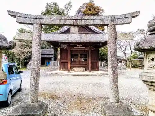 天満社（宮山天満社）の鳥居