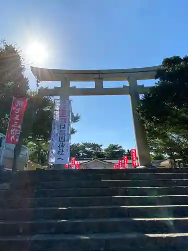 沖縄県護国神社の鳥居