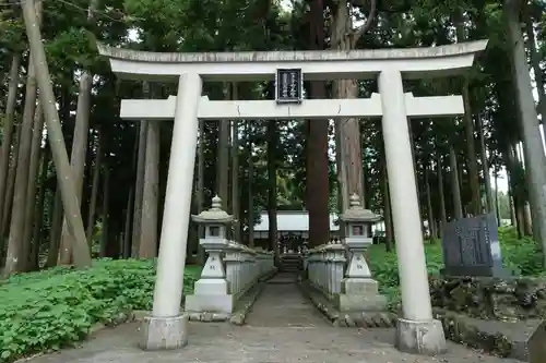 山宮浅間神社の鳥居