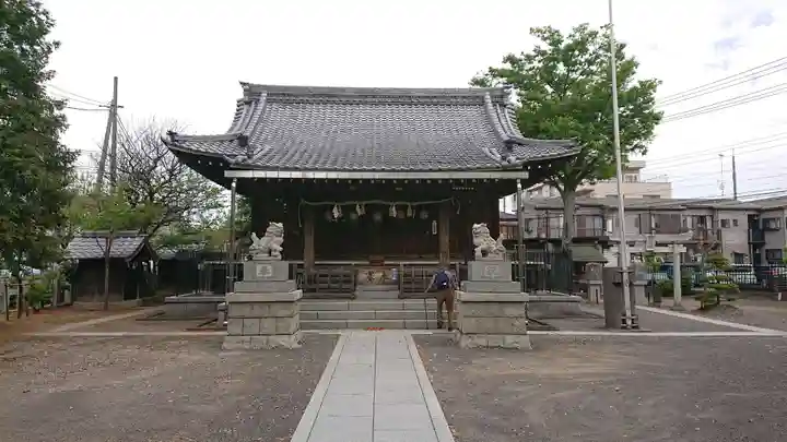 新城神社の本殿・本堂