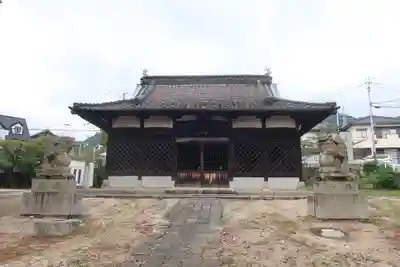 平原神社の本殿・本堂
