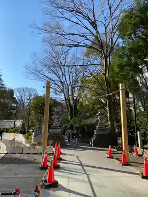 東郷神社の鳥居