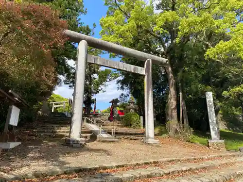 松江護國神社の鳥居