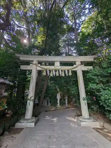 駒木諏訪神社の鳥居