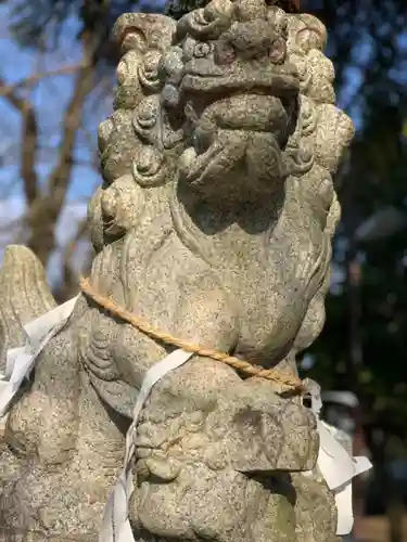 大沼神社の狛犬