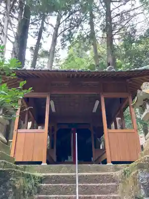 河上神社の本殿・本堂