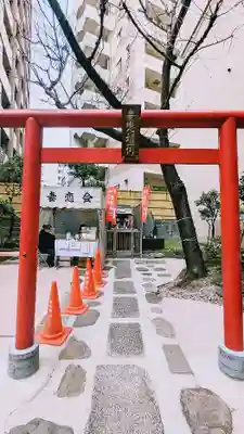妻戀神社の鳥居
