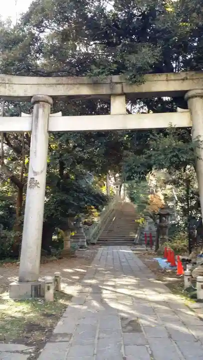 赤坂氷川神社の鳥居
