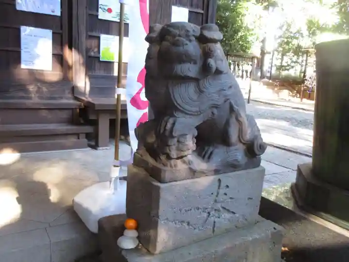 丹生神社の狛犬