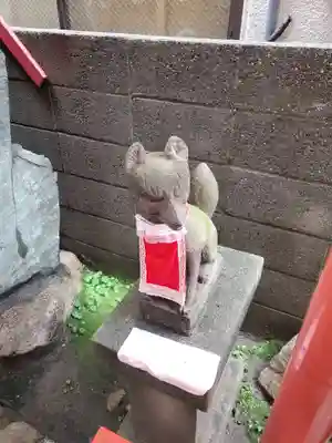 おみわ大明神の狛犬