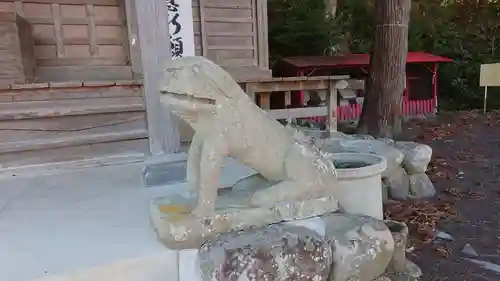 横瀬八幡神社の狛犬