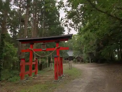 奥野神社の鳥居