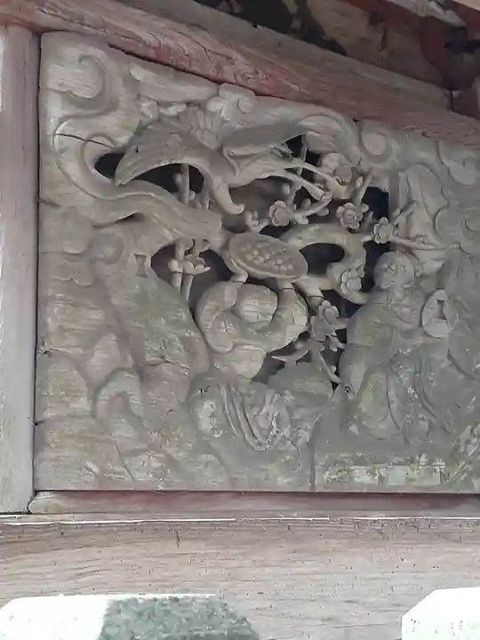 胎安神社の芸術