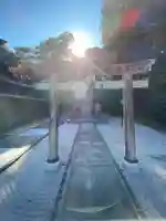 福徳稲荷神社の鳥居