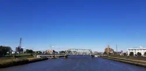 上一色日枝神社の周辺