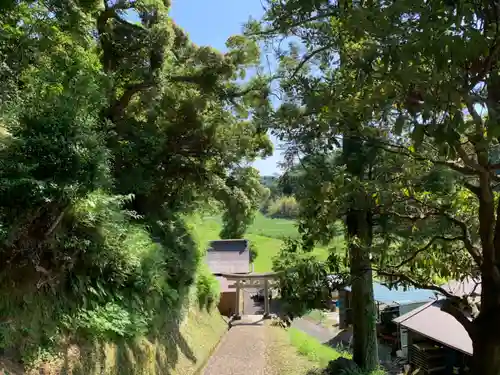 山神社の景色