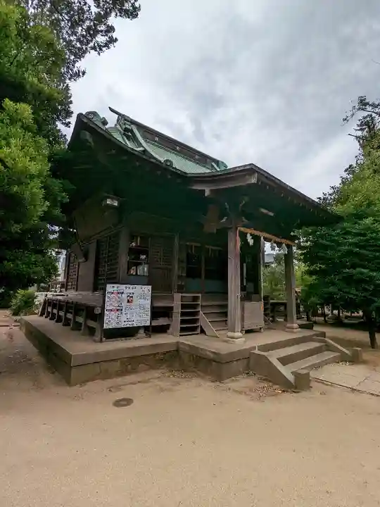 野火止氷川神社の本殿・本堂