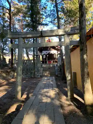 大宮諏訪神社の鳥居